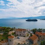 Azamara Cruise Ship at Monemvaia Greece