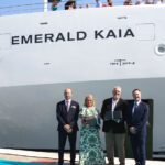 Emerald Kaia Christened in Venice