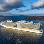 Sun Princess in Santorini, Greece