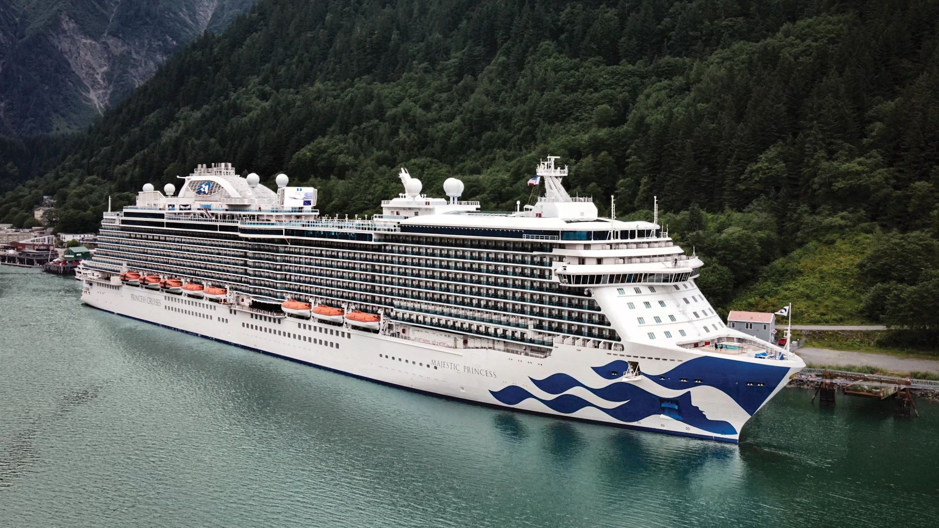 Majestic Princess in Juneau, Alaska