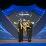 Michael Goh receives the Special Contributor to Asia Cruise Industry Award at the 2026 Asia Cruise Forum Jeju.