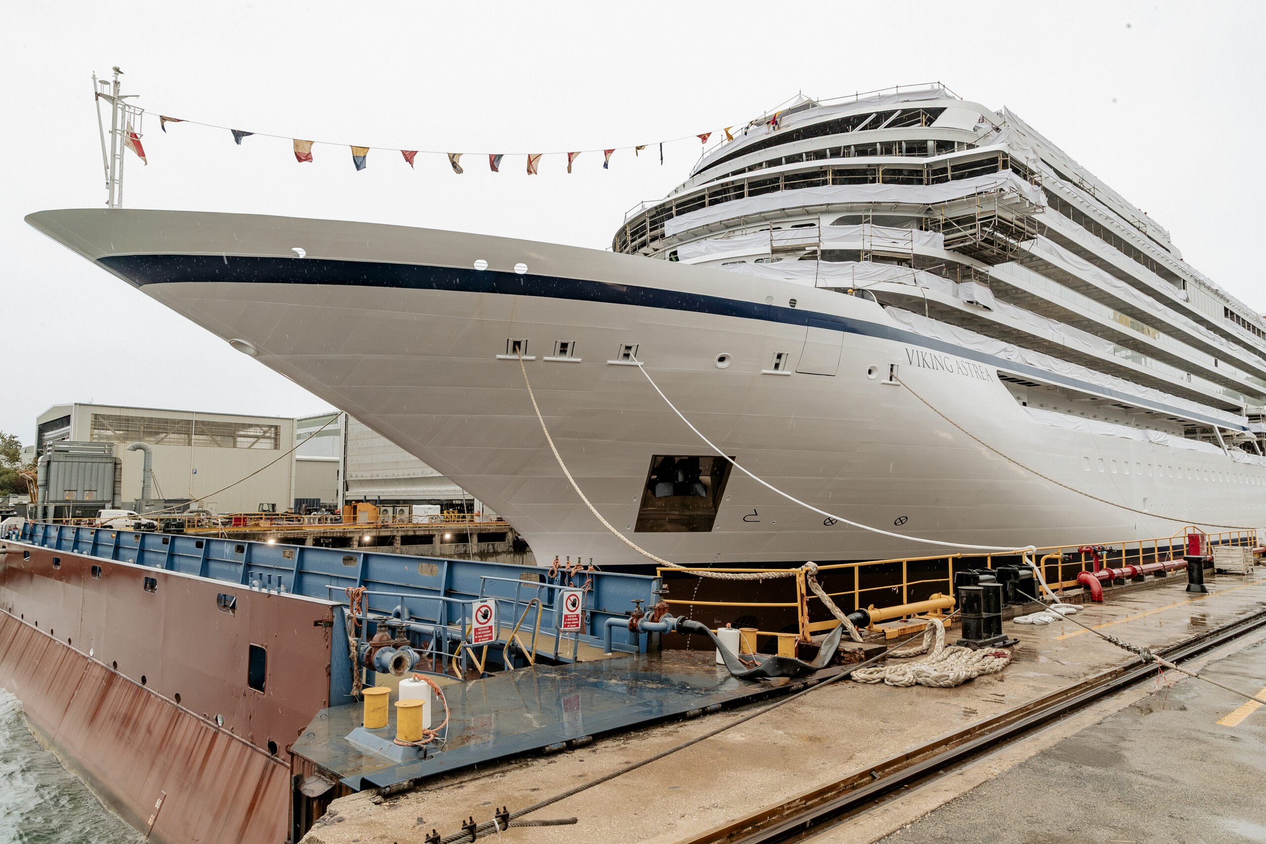 Viking Astrea float-out