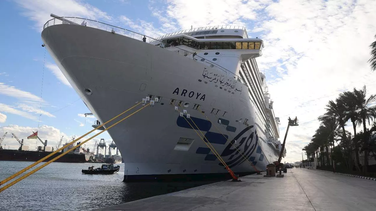 Aroya Arrives in Alexandria Egypt