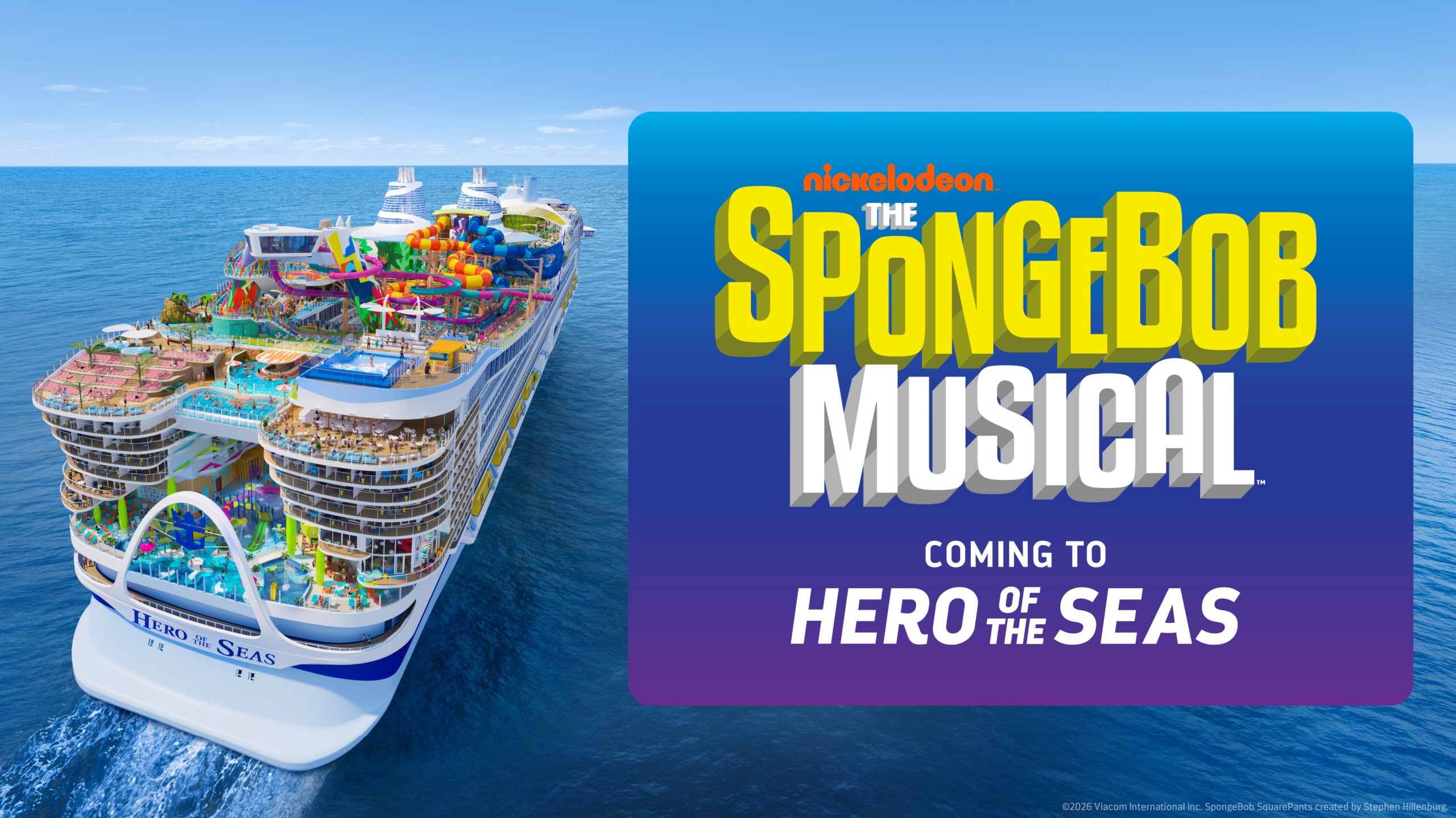 The Spongebob Musical on Royal Caribbean's Hero of the Seas