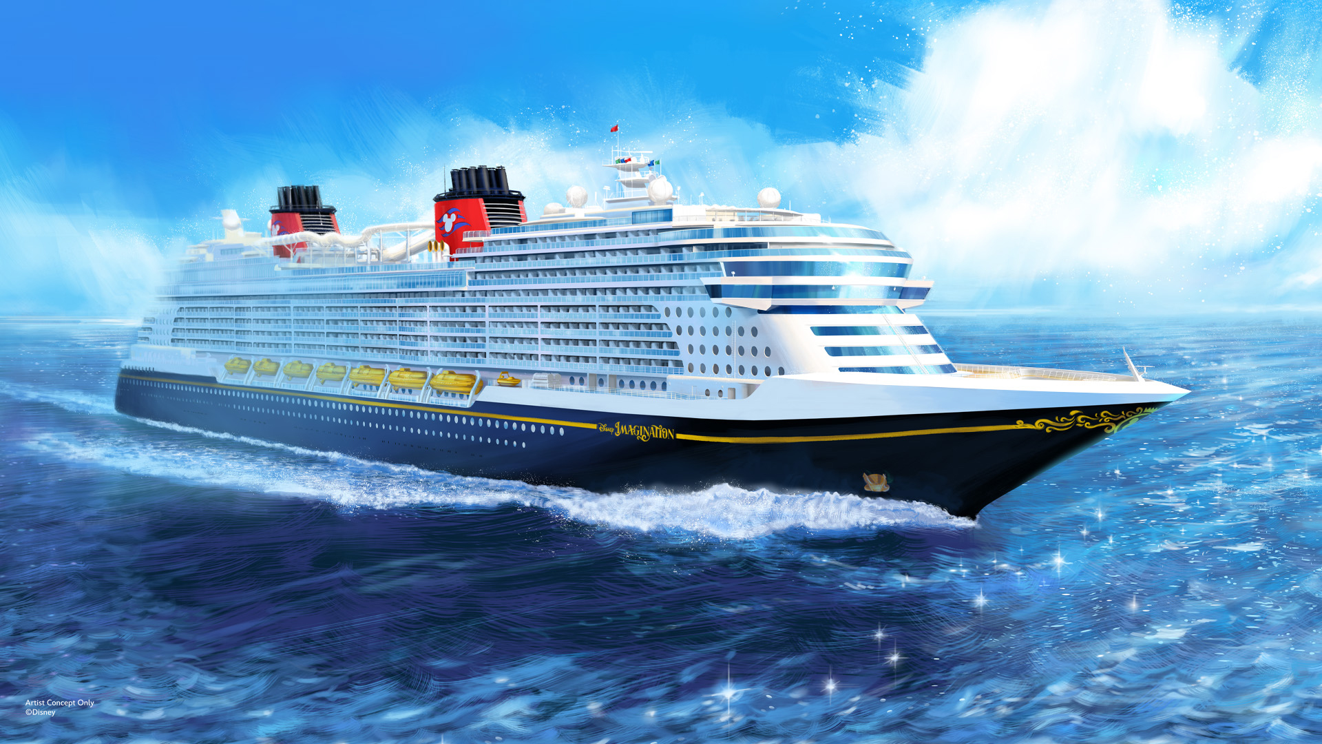 Disney Imagination Sailing from Japan