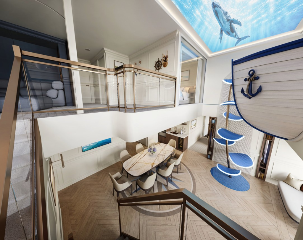 MSC World Atlantic to Feature Two-Storey Family Villa