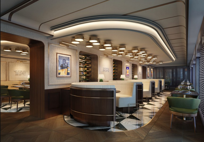 MSC World Asia Eataly Restaurant
