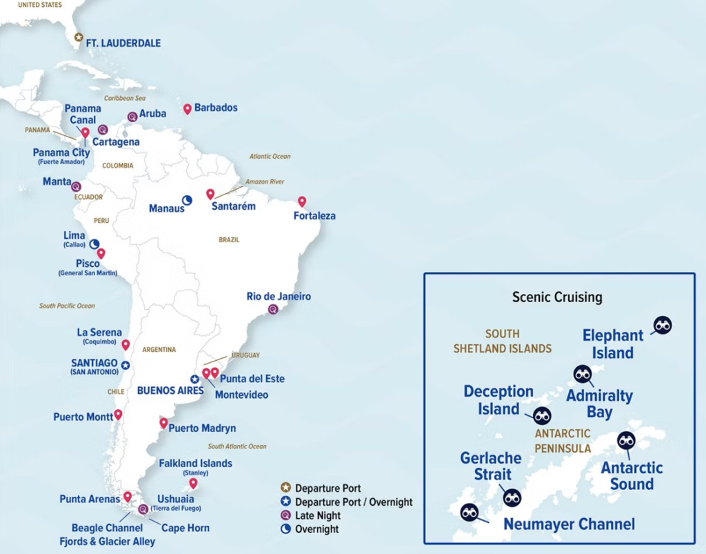 Princess Cruises Returns to Amazon in 2028-29