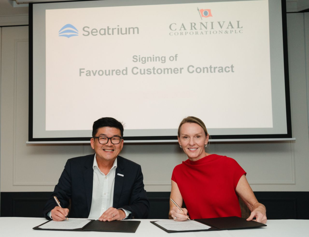 Seatrium and Carnival Cruises Favoured Customer Contract