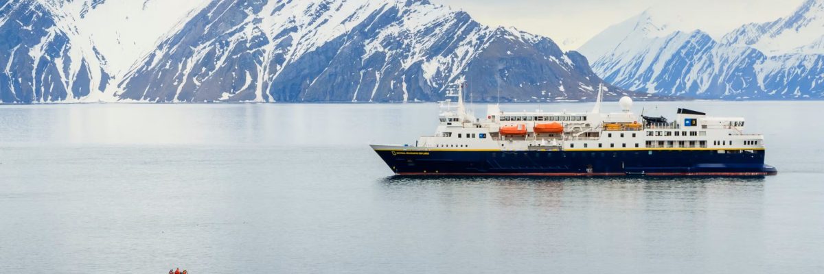 National Geographic-Lindblad Expeditions NG Explorer exterior Norway Svalbard Spitsbergen